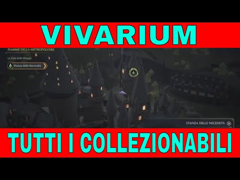 Hogwarts Legacy Vivarium Tutti i collezionabili