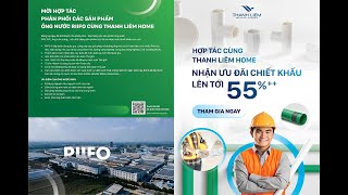 Thanh Liêm Home Mời Hợp Tác Phân Phối Các Sản Phẩm Ống Nước Riifo