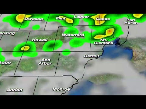 Metro Detroit weather forecast for May 27, 2022 -- 6 a.m. Update