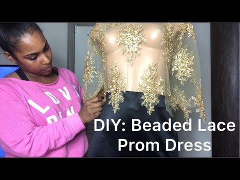 How to Make A Lace Mermaid Prom Dress
