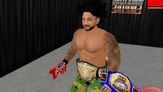 I won the tag team championship and I have 3️⃣ titles now!!!