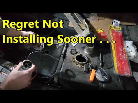 DIY Fuel Level Gauge: Fuel Cell - "RaCe CaR" (Install & Wiring)