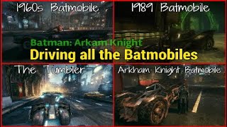 Driving all The Batmobiles | Arkham Knight
