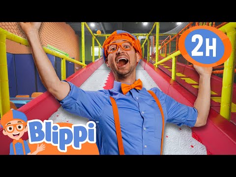 Kidsville | Blippi! | Preschool Learning | Moonbug Tiny TV