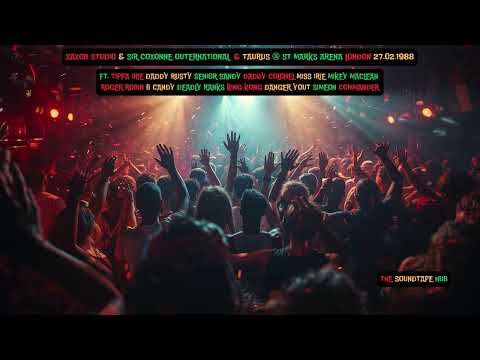 Saxon Studio With Sir Coxsone Outernational & Taurus @ St Marks Arena New Cross London UK 27 02 1988