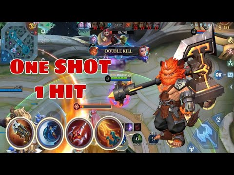 ONE HIT AULUS BEST BUILD 2023 - BRUTAL DAMAGE | Mobile Legends Bang Bang