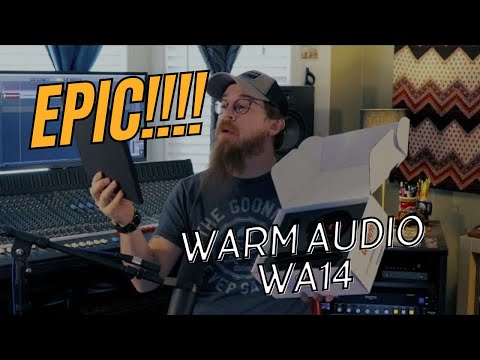 Warm Audio WA-14 Multipattern Brass Capsule Condenser Microphone 2017 - Present - Black Bild 4