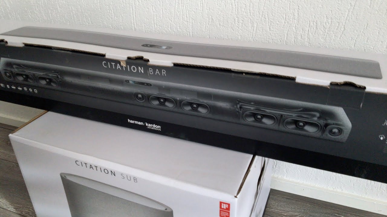 video Loa soundbar Harman Kardon Citation Bar chính hãng 0