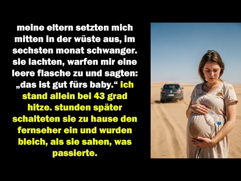They left me pregnant in the desert – but what they later saw on TV shocked everyone.
