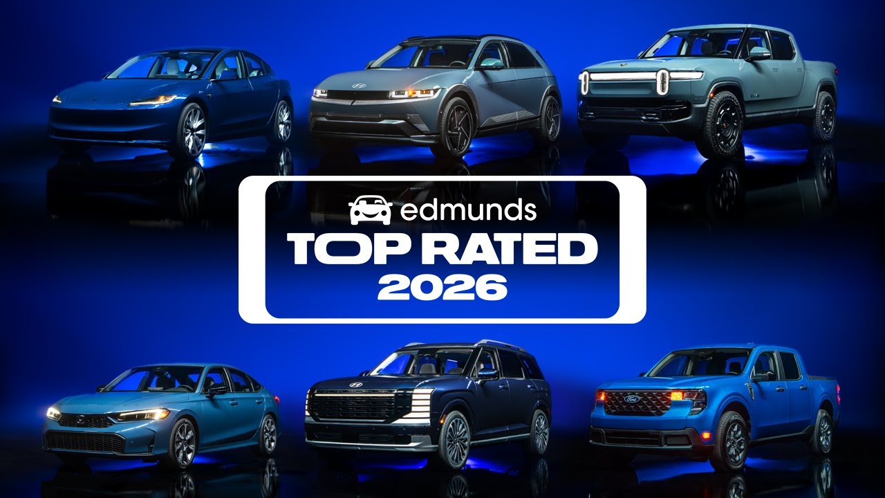 Edmunds best cars trucks and SUVs for 2026