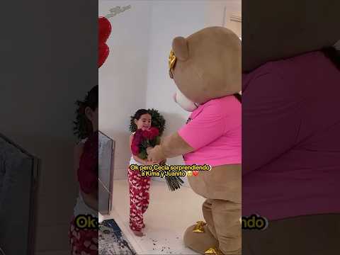 Kima and Juanito receive a surprise from their Aunt Cecia 🥹❤️ | #jukilop #shorts #kimberlyloaiza