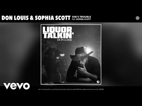 Don Louis, Sophia Scott - She's Trouble (Official Audio) ft. Sophia Scott