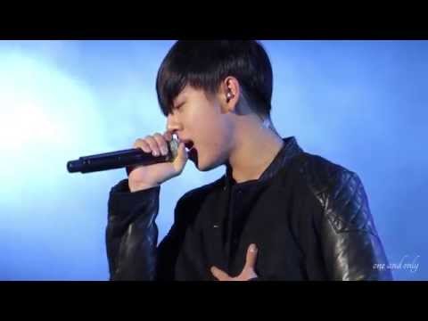 141004 [Rain Sound] Daehyun Focus B.A.P THE K FESTIVAL *clipping noise