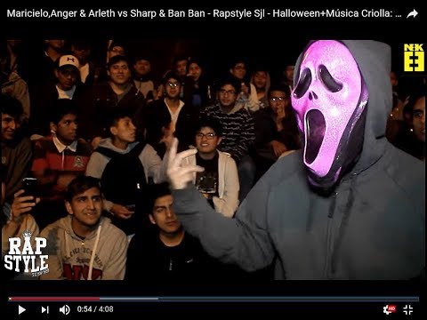 Maricielo,Anger & Arleth vs Sharp & BamBam - Rapstyle Sjl - Halloween+Música Criolla: Multiverse