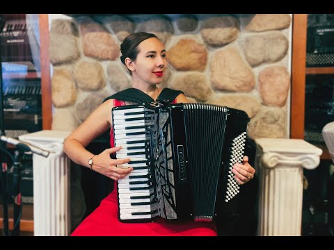 6456 - Black Petosa Americana P37 Piano Accordion LMM 37 96 $2999