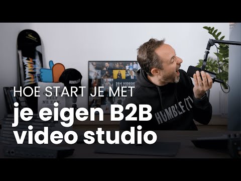 Hoe start je met je eigen B2B video studio? | Chaomatic YouTube Series