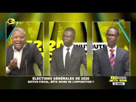 🛑Élections générales de 2026 : quitus fiscal, bête noire de l'opposition ?
