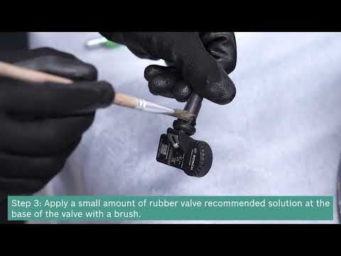 How to install Bosch Tyre Pressure Monitoring System in Car