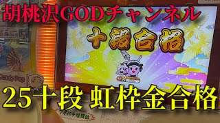 25十段を虹枠金合格する男。