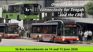 SG Bus Amendments on 14 and 15 June 2026