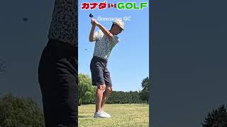 カナダでゴルフ