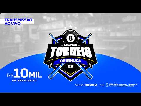 1º Grande Torneio de Sinuca - Bom Jesus do Tocantins/PA - Domingo 12 de abril 2026