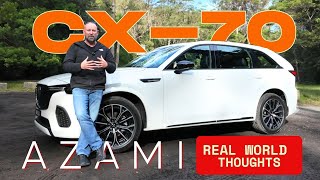 Mazda CX-70 Azami Review ish (Australia) | Real-World SUV Test for Everyday Drivers