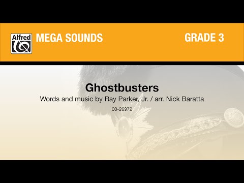 Ghostbusters, arr. Nick Baratta - Score & Sound