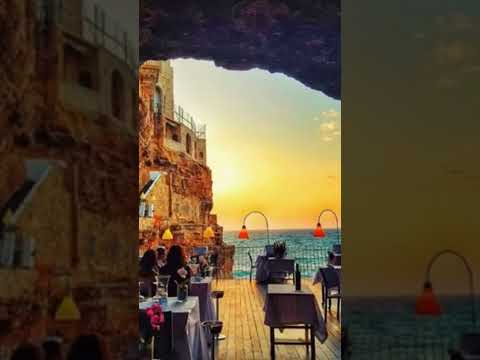 Grotta Palazzese #restaurante #restaurantstyle #restaurantdesign #shortvideo