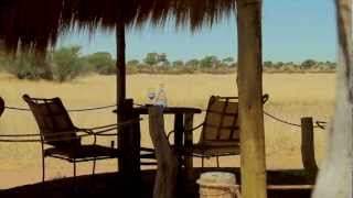 preview picture of video 'Kalahari Red Dunes Lodge Namibia - Chalet No3 Blue Wildebeest'