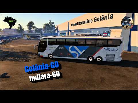 ☀️ BOM DIA NA ESTRADA! | Goiânia ➡️ Indiara | Viação São Luís | Marcopolo G6 1550 LD 6x2 Scania k450