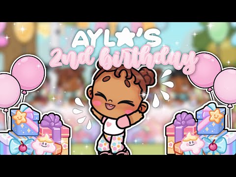 Ayla’s 2nd birthday party *so adorable* 🥹🎉 || *with voice* 🔊 || avatar world 🌍