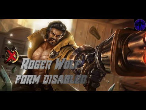 USING ROGER (HUMAN ONLY) - MOBILE LEGENDS GAMEPLAY
