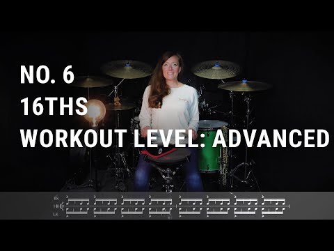 Meinl Percussion Independence Workout Series No 6, 16ths - Advanced