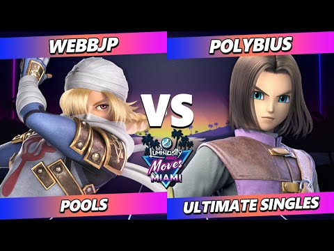 LMBM Miami 2023 - WebbJP (Sheik) Vs. Polybius (Hero) Smash Ultimate - SSBU