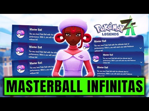 ✨This is how you can get infinite masterballs in POKEMON LEGENDS ZA