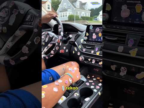 Jangan Tempel Stiker di Setir Mobil!