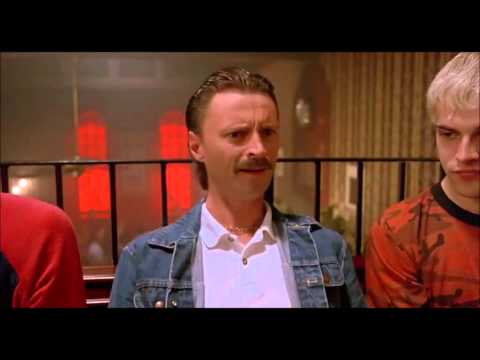 Begbie Trainspotting acting like a hard cunt eh?