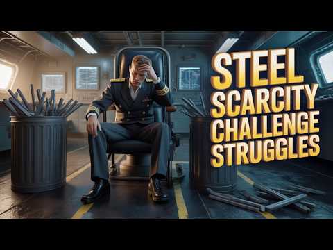 Challenge Accepted: Most Players Struggle with Steel Scarcity!