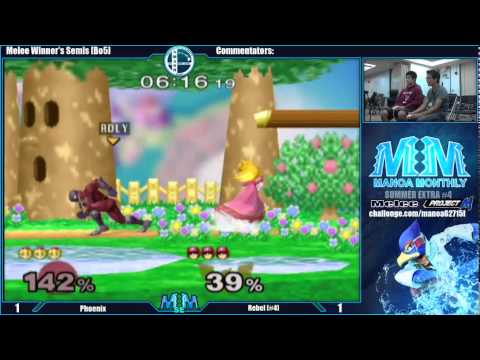 MMse4 [WS] Phoenix (Peach) vs Rebel (Falcon) SSBM