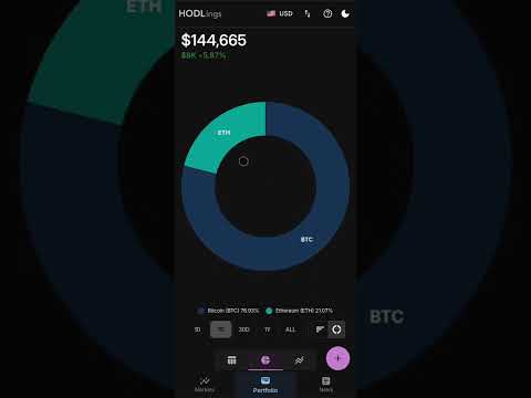 HODLings: Private Coin Tracker