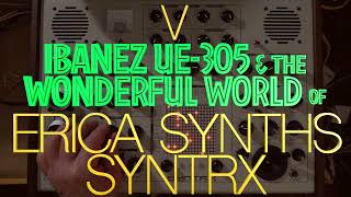 Video thumbnail for ERICA SYNTHS SYNTRX // EMS SYNTHI A SYTLE MATRIX SYNTH // IBANEZ UE-305 ANALOG MULTI FX by LESINDES