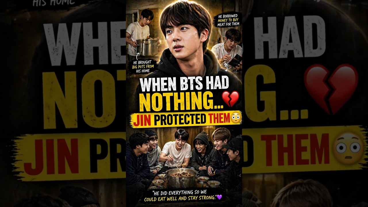 When BTS Had Nothing 🥺 Jin Saved the Group 🥺💜