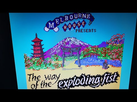 Way of the exploding fist, Fist II and IK+ on the commodore 64