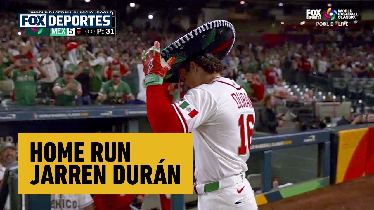 🇲🇽💪 HOME RUN Jarren Durán | Brasil 0-5 México | WBC 2026