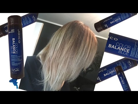 Joico Color Balance Blue Shampoo Review- toning...