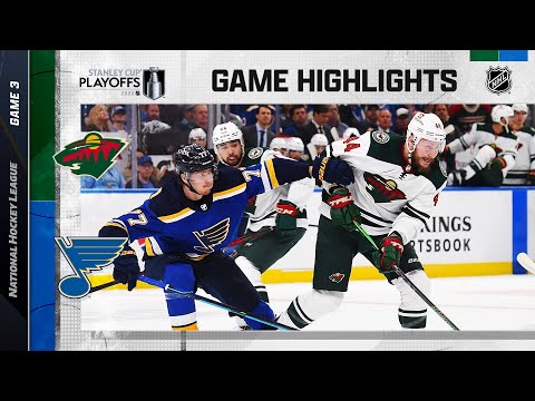 First Round, Gm 3: Wild @ Blues 5/6 | NHL Playoffs 2022