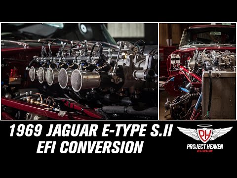 EFI conversion on a Jaguar E-type
