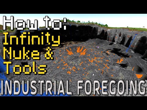 ULTIMATE HACKS: Industrial Foregoing & Infinity Tools (1.20.1)