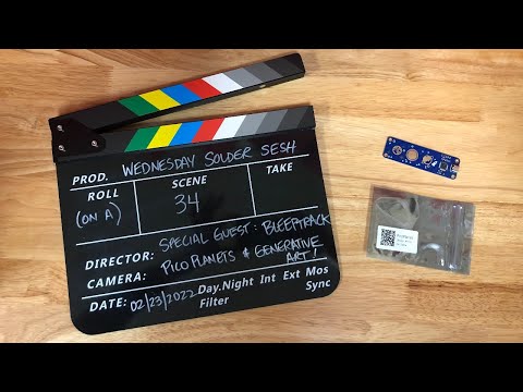 Solder Sesh #34 - Sabine/Bleeptrack Creator of the PicoPlanet